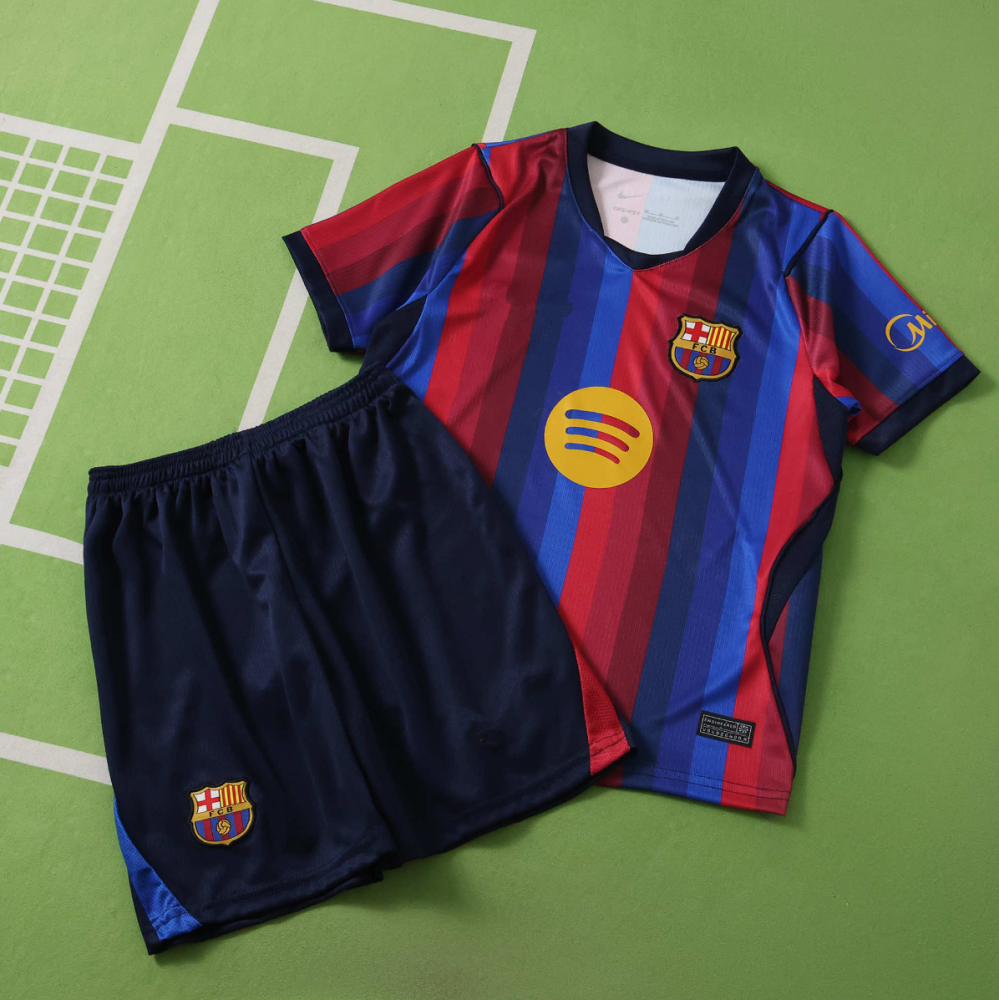 2627 Season Barcelona home Kids Kit