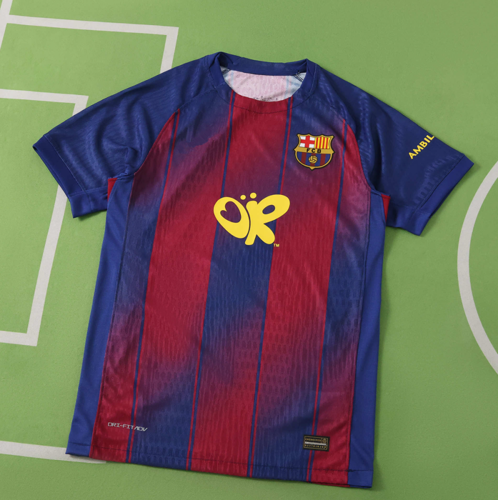 2526 season FC Barcelona home Olivia Rodrigo Player version