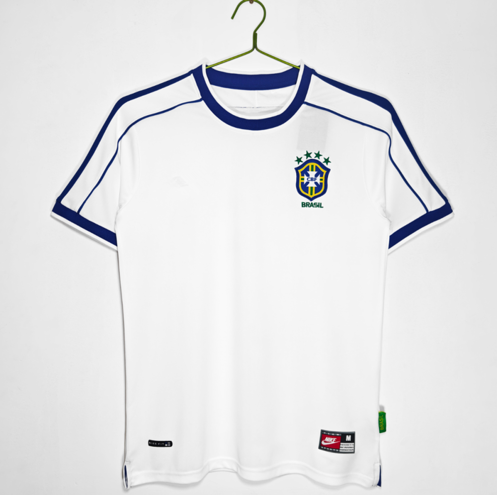 1998 season Brazil white Retro fan version