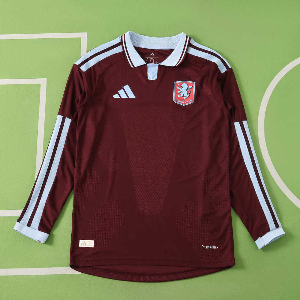 2627 season Aston Villa F.C. home Long sleeves Player version
