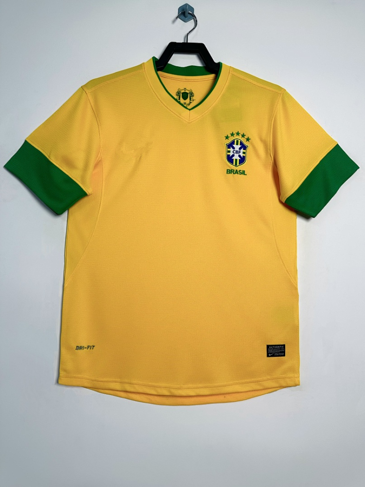 12-13 season Brazil home Retro fan version