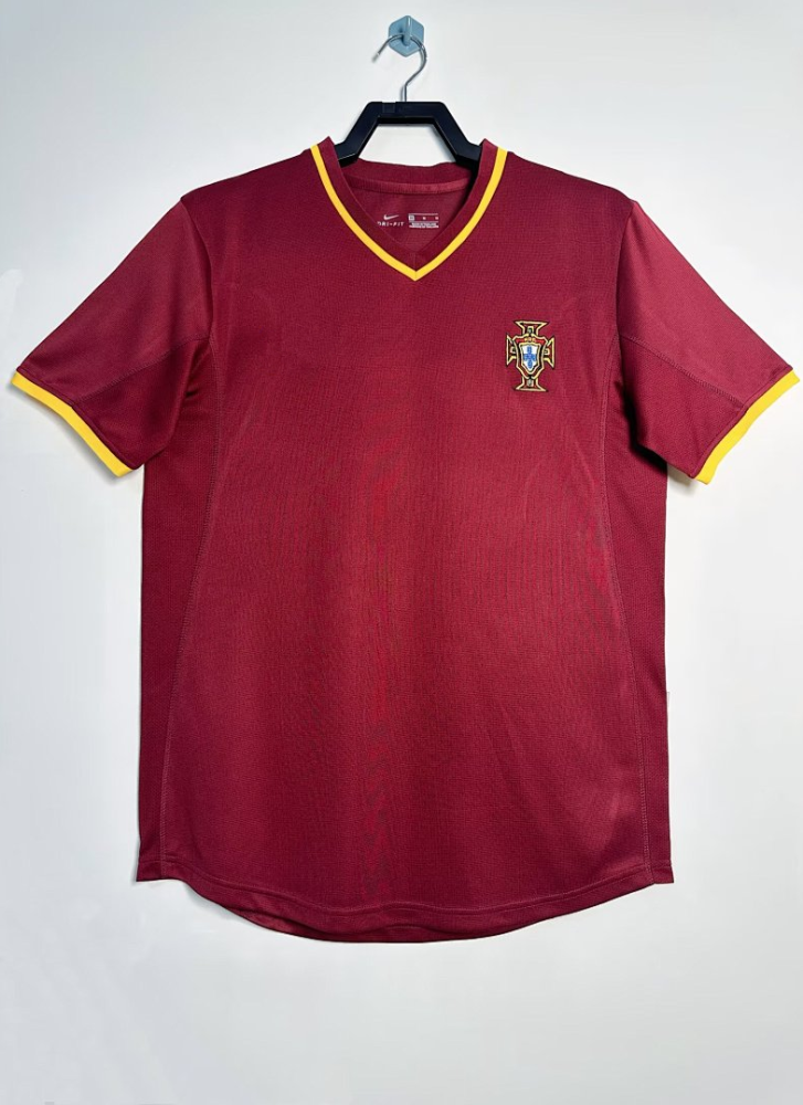 2000 season Portugal home retro Fan version
