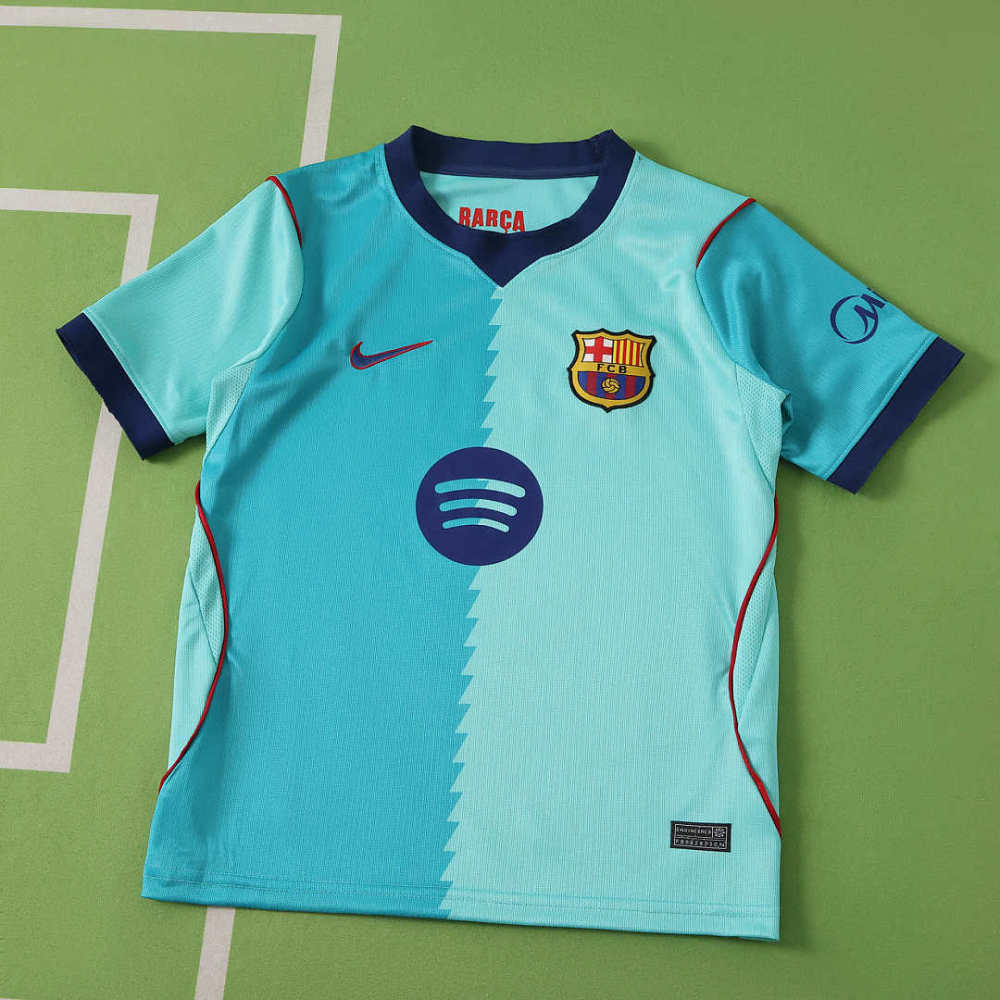 2627 season FC Barcelona / Barça Third Kids kit