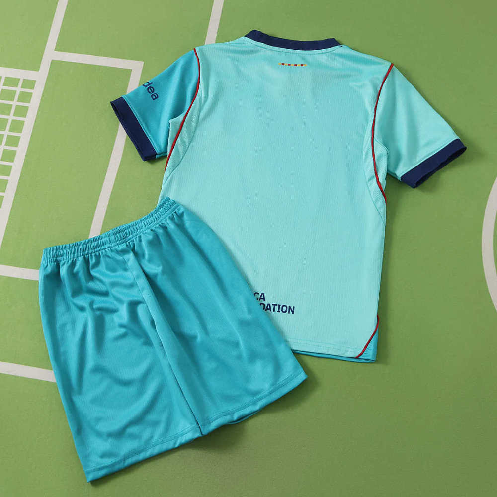 2627 season FC Barcelona / Barça Third Kids kit