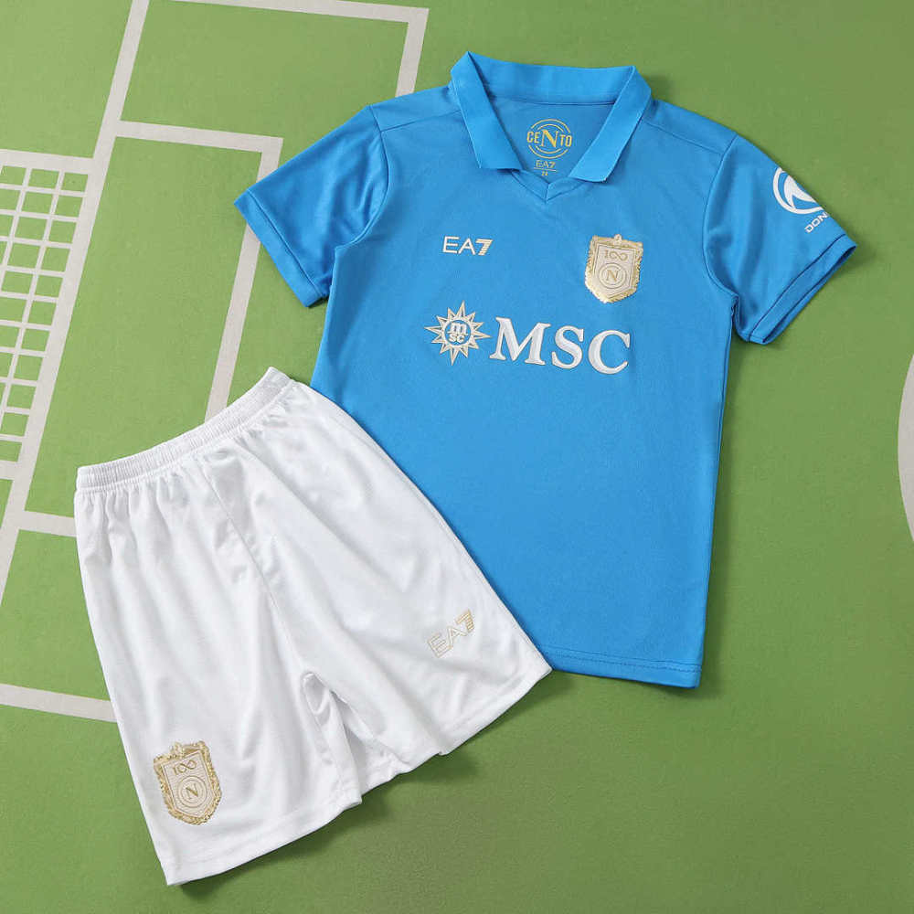 2627 Season S.S.C. Napoli Home kids kit