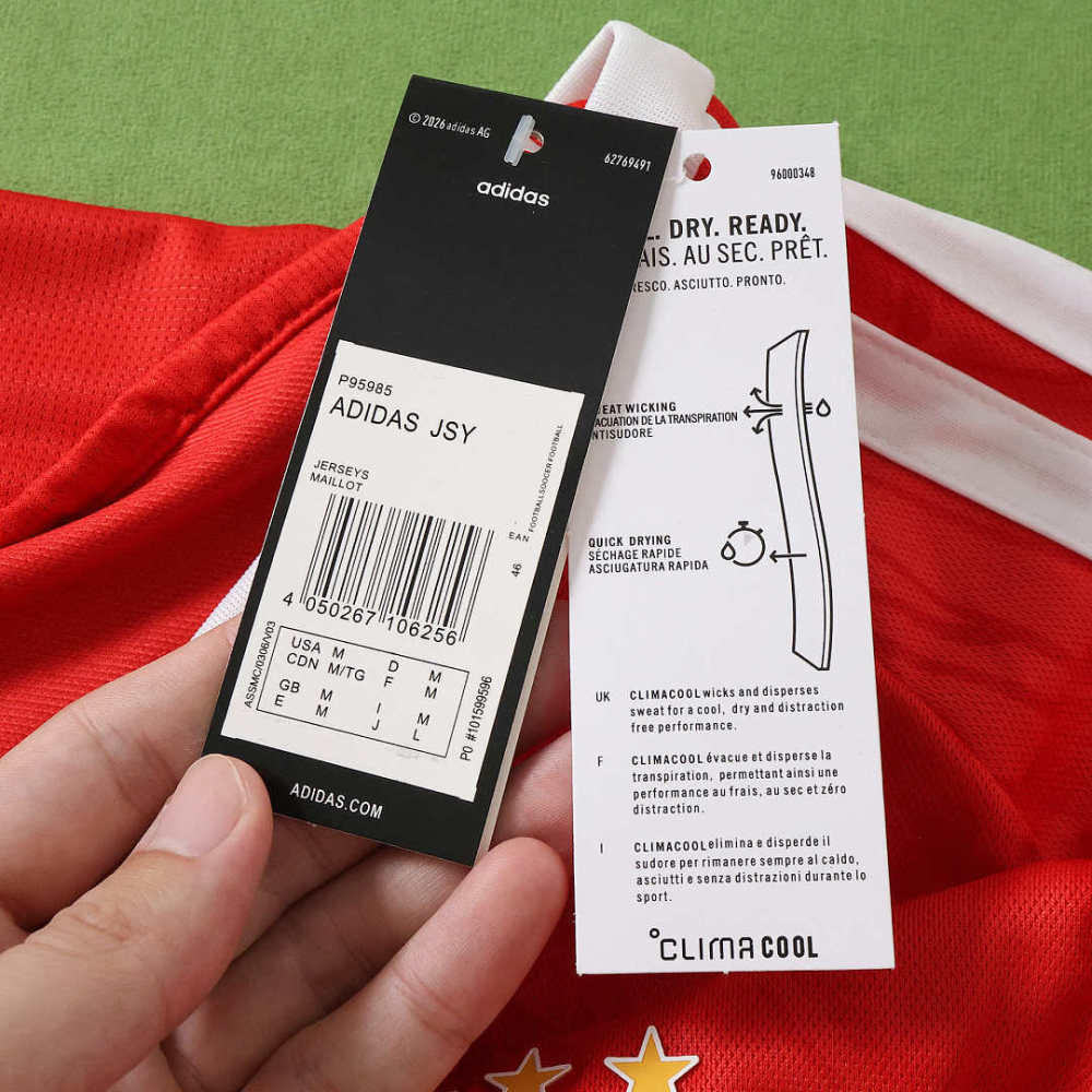 2627 season S.L. Benfica home Long sleeves Fan version