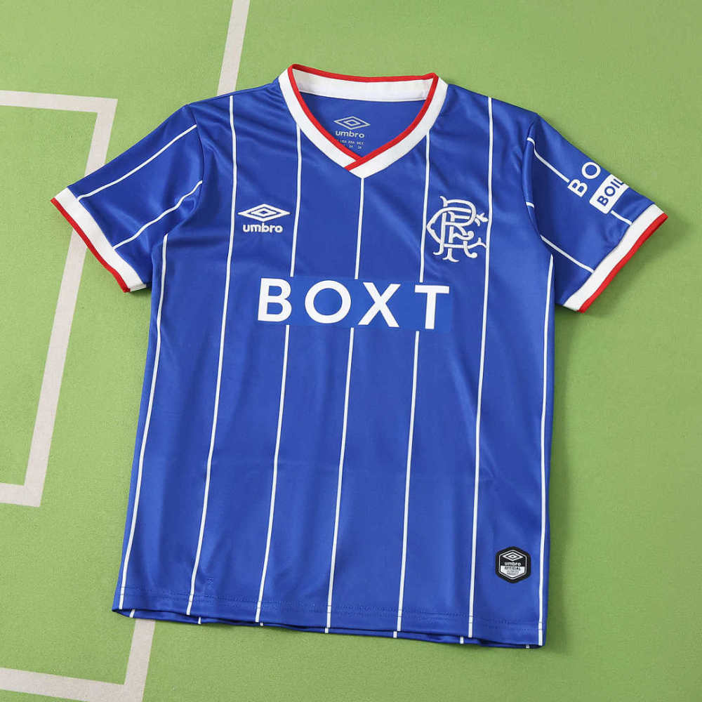 2627 season Rangers F.C. home Kids kit