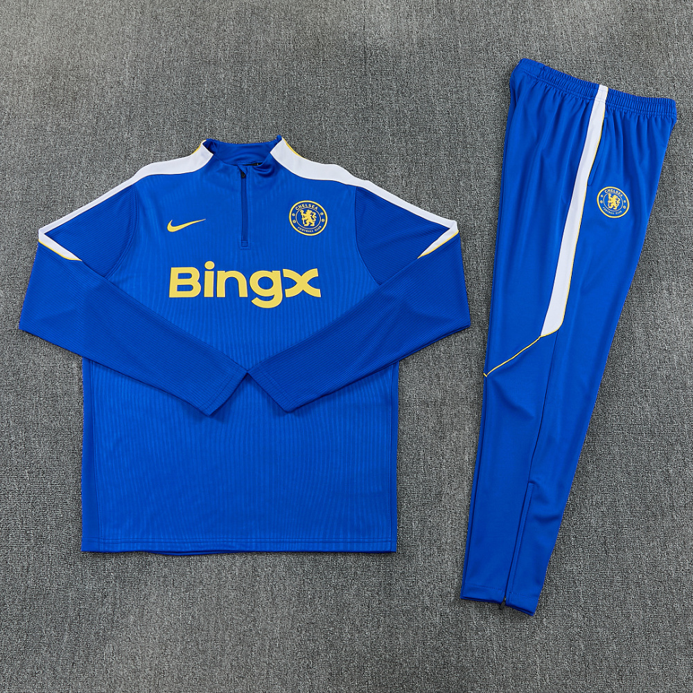 2026 season Chelsea F.C. half zip training suit set
