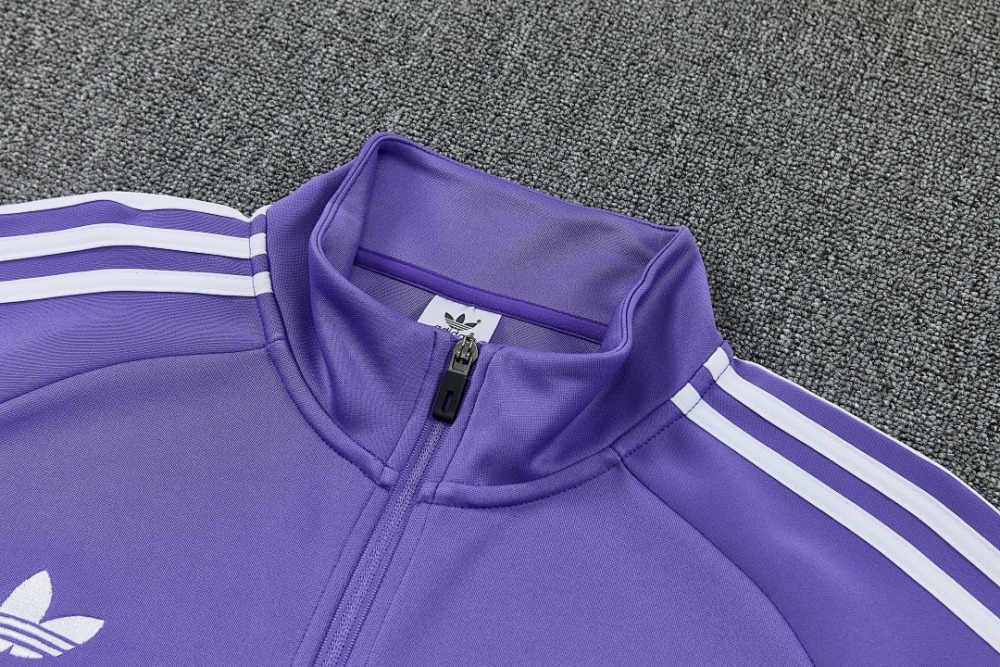 2026 season Real Madrid half zip training suit set