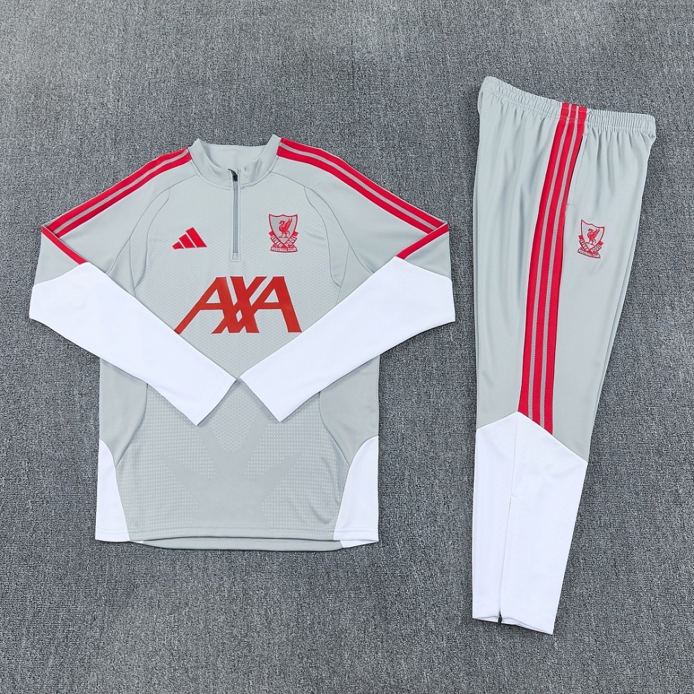 2026 season Liverpool half zip training suit set