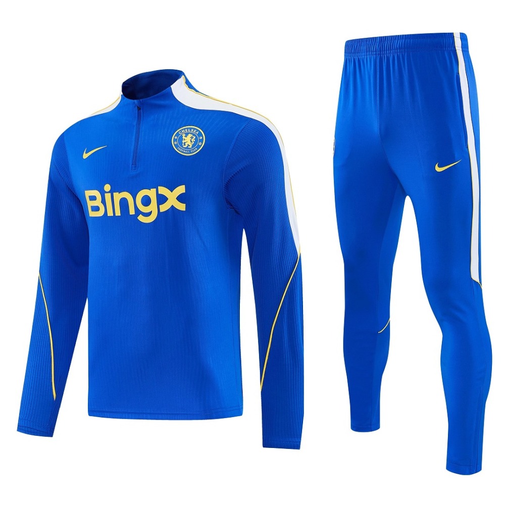 2026 season Chelsea F.C. half zip training suit set