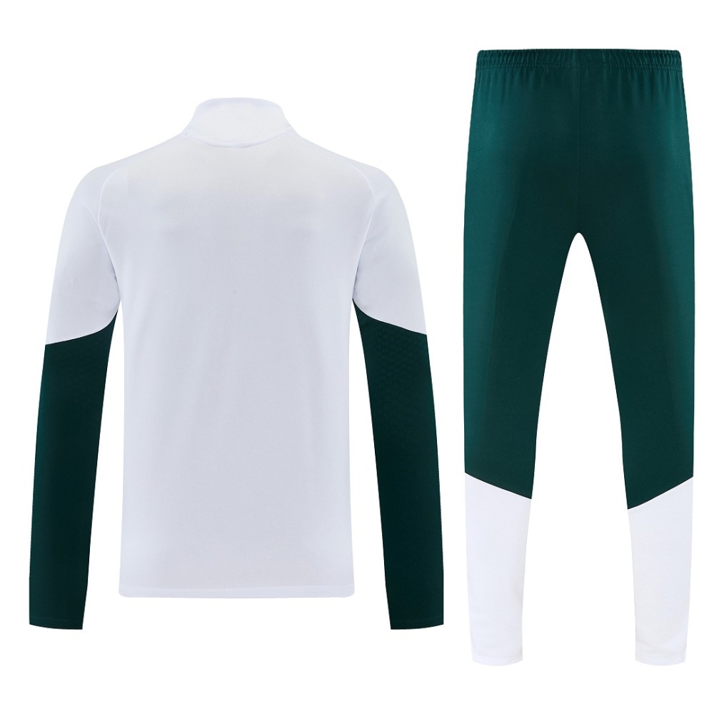 2026 season Real Madrid half zip training suit set