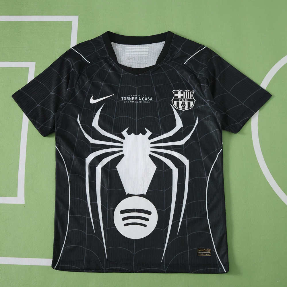2026 FC Barcelona / Barça home Spider-Man Concept version Player version