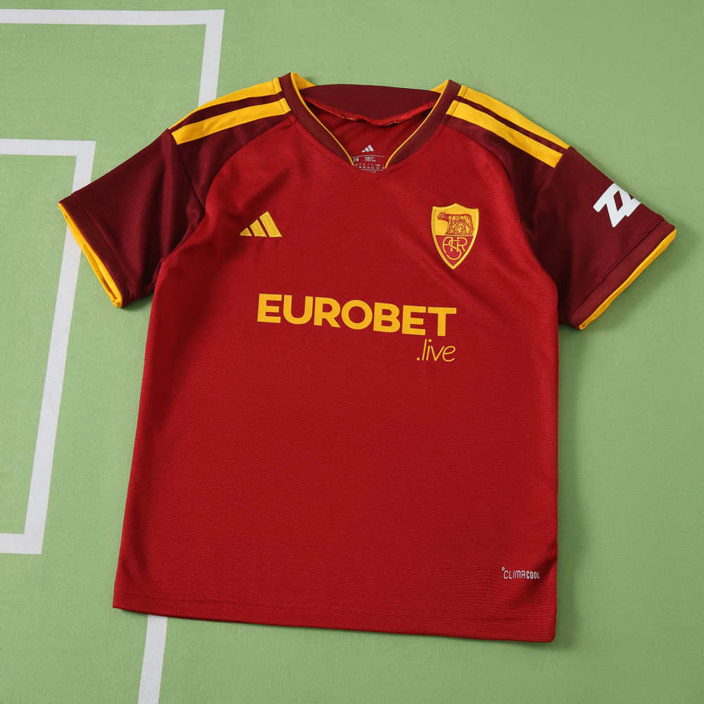 2627 season A.S. Roma home Kids kit