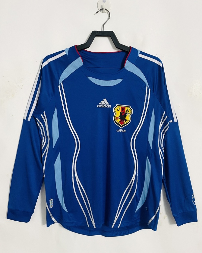 2006 season Japan home Long sleeves retro Fan version