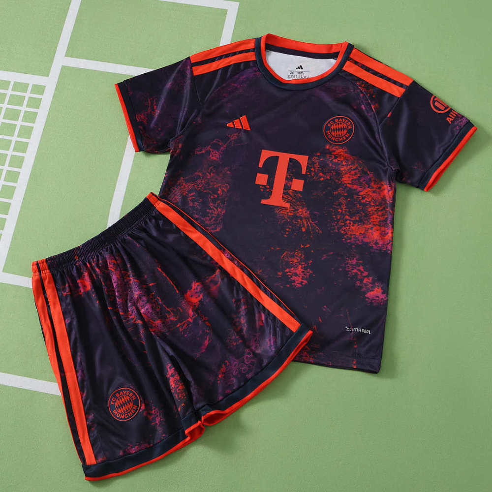 2627 season Fußball-Club Bayern München third Kids kit
