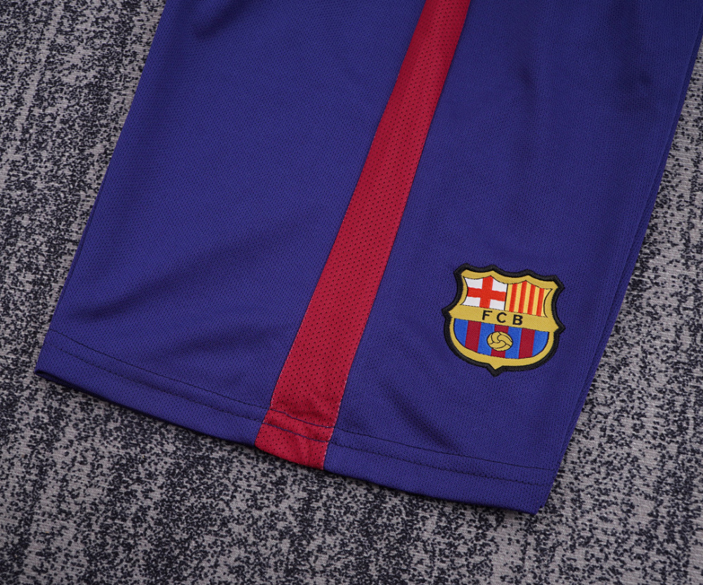 1415 season Barcelona kids long sleeves home