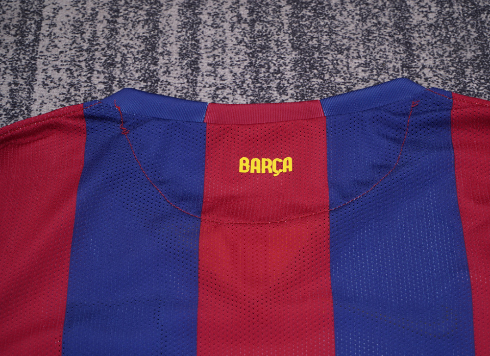 1415 season Barcelona kids long sleeves home
