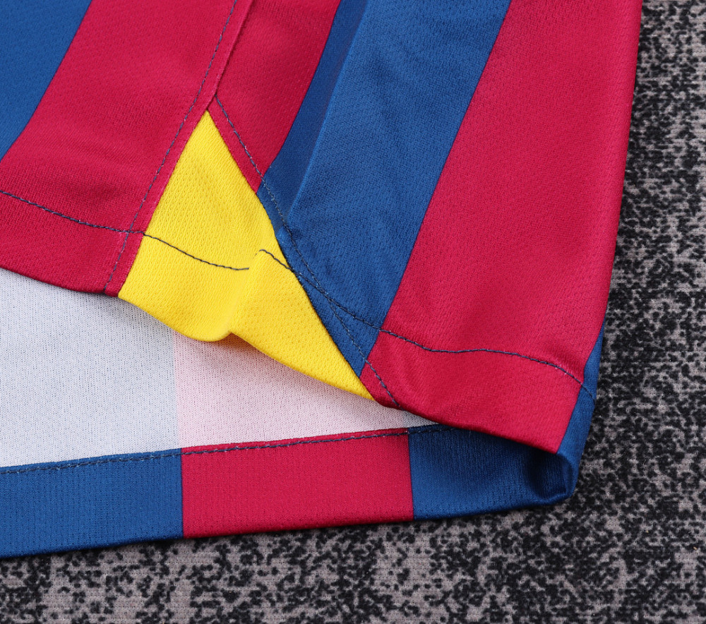 0506 season Barcelona kids long sleeves home