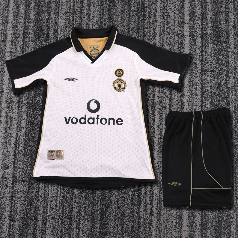 0102 season Manchester United Double sided Centenary Edition