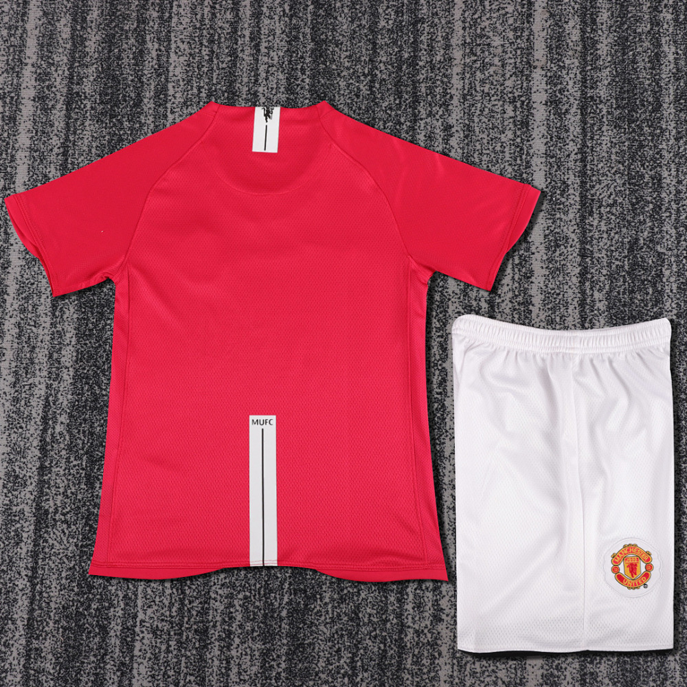 0708 season Manchester United kids home Champions League version