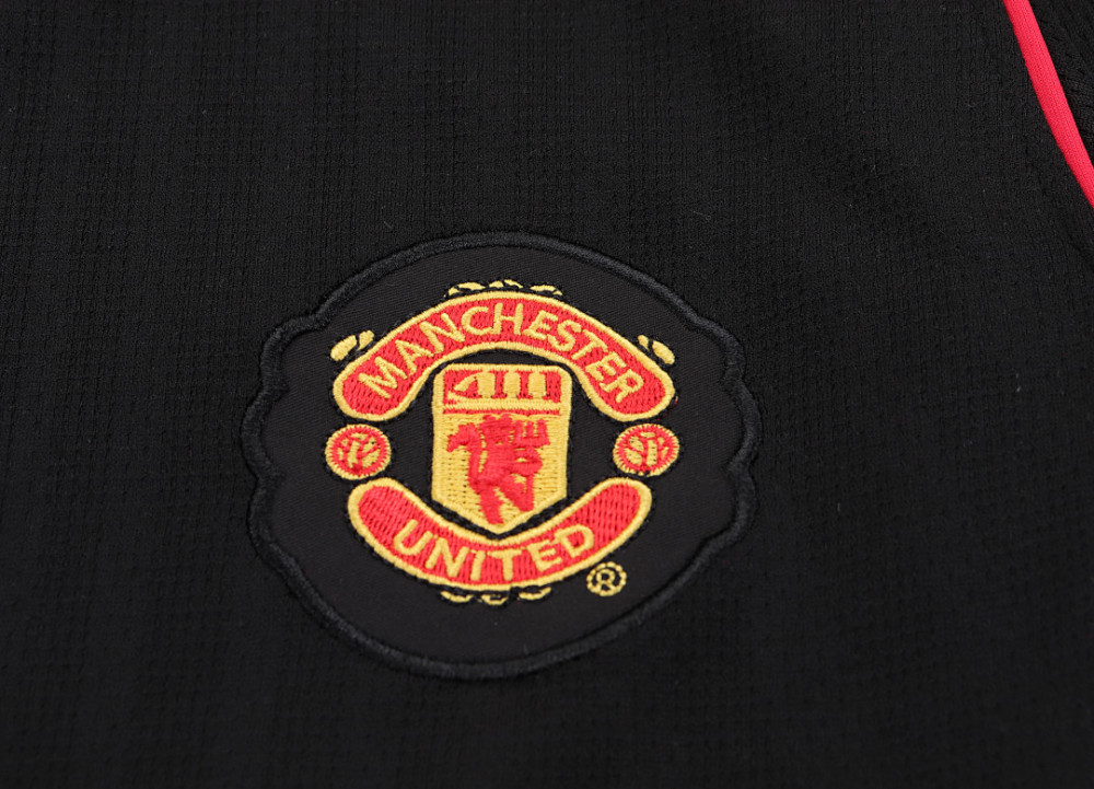 0708 season Manchester United kids long sleeves away