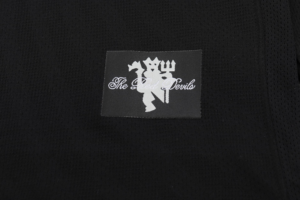 0708 season Manchester United kids long sleeves away