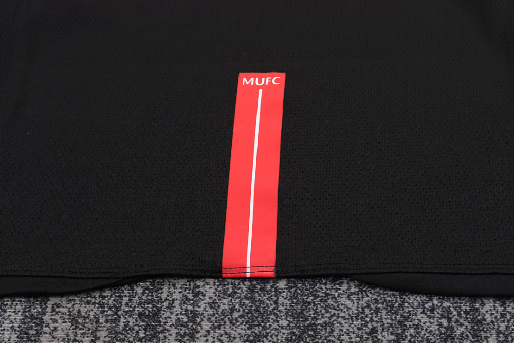 0708 season Manchester United kids long sleeves away