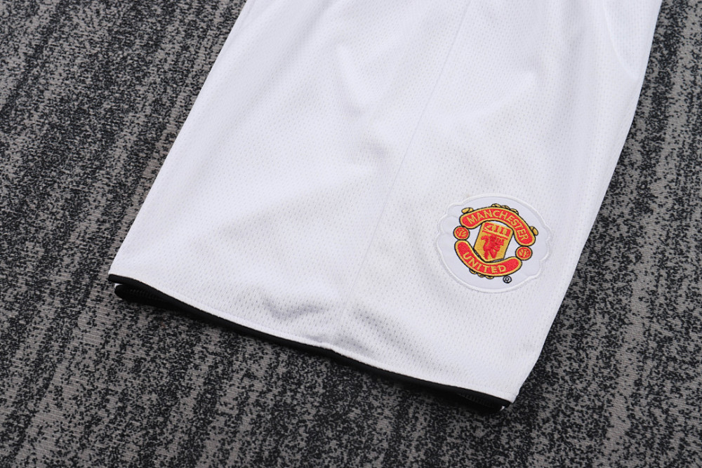 0708 season Manchester United kids long sleeves away