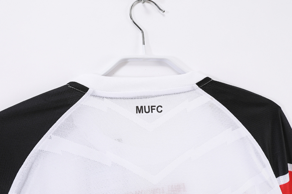 1011 season Manchester United away UEFA Champions League long sleeves Retro