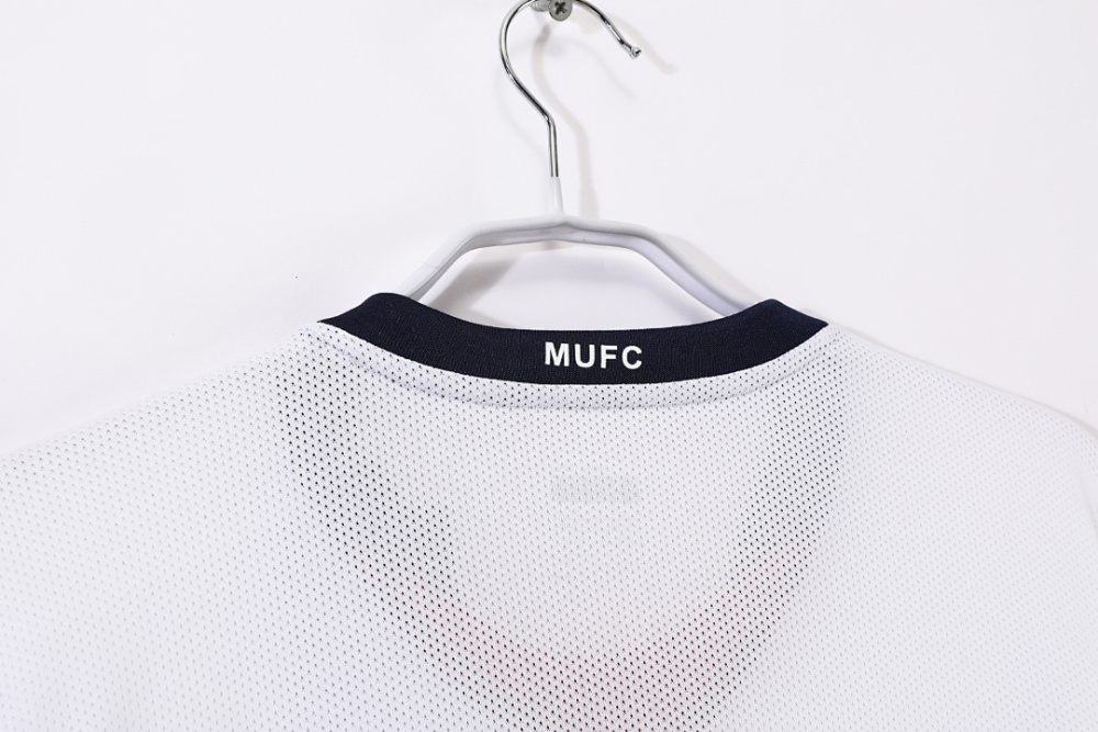 0809 season Manchester United away UEFA Champions League long sleeves Retro