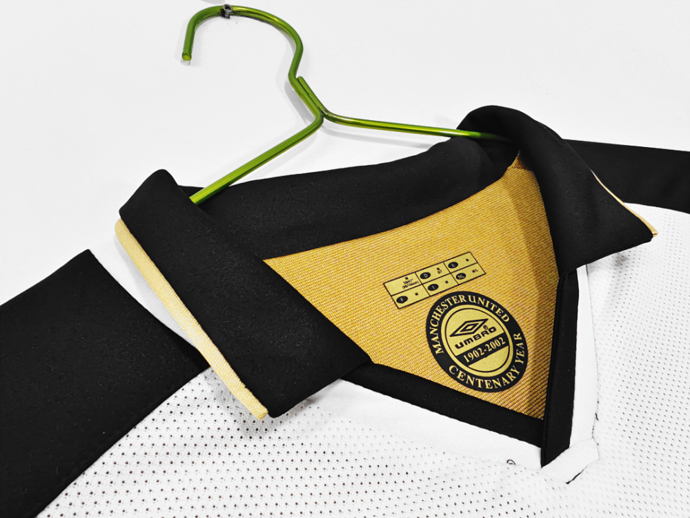 0102 season Manchester United long sleeves Centennial Edition