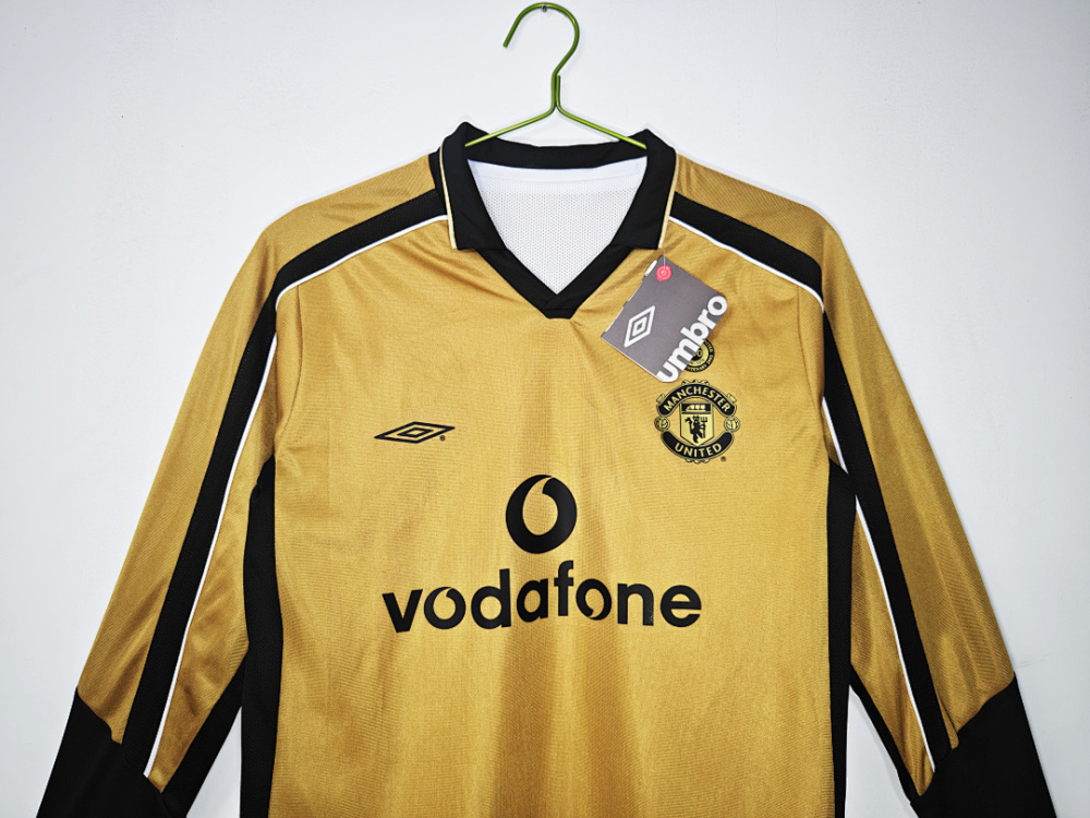 0102 season Manchester United long sleeves Centennial Edition