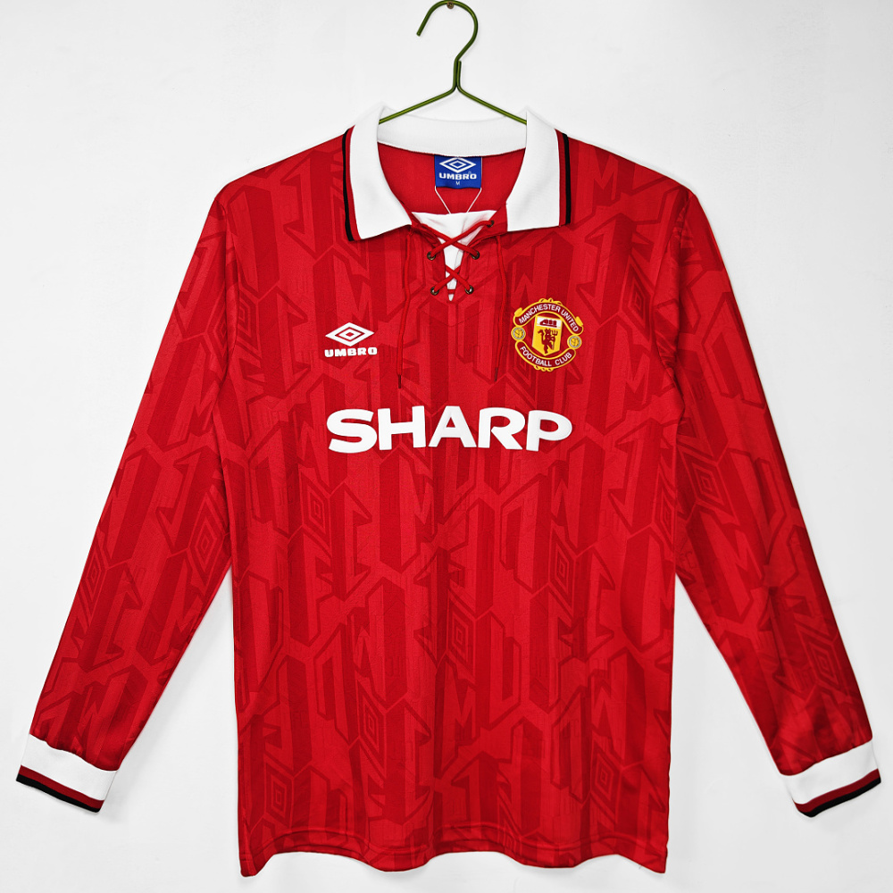 9294 season Manchester United home long sleeves Retro
