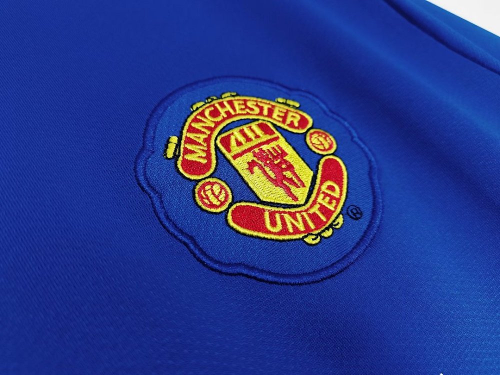 0809 season Manchester United third long sleeves Retro