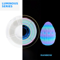 Glow White Rainbow