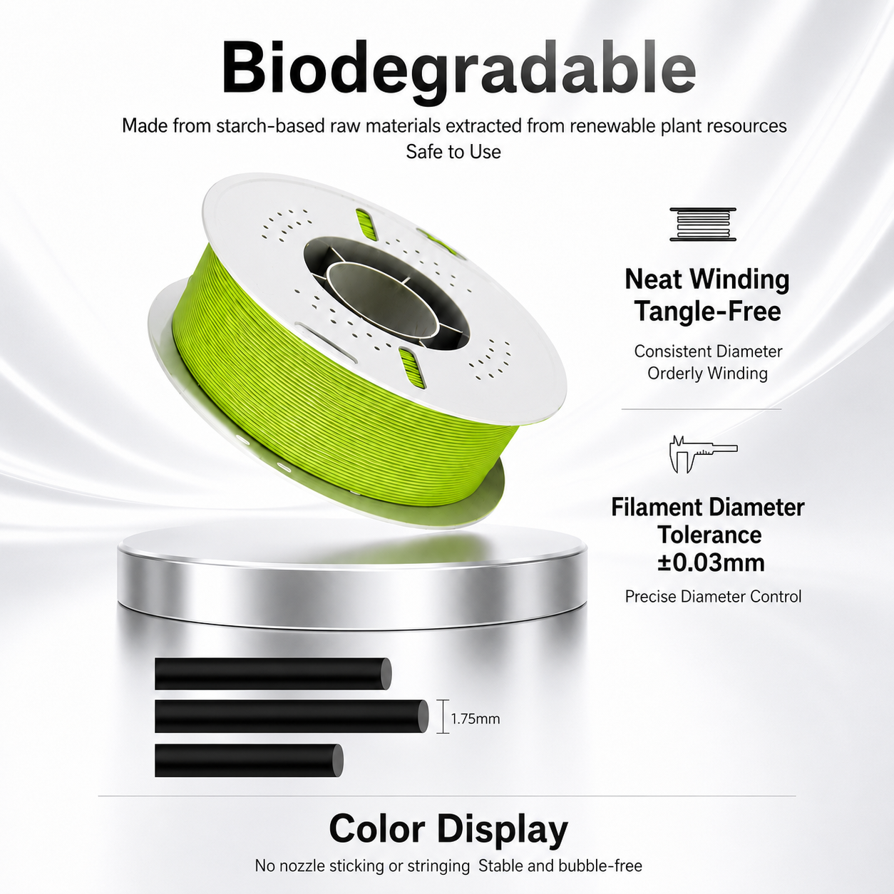 Filadock Matte PLA+ Filament 1.75mm – High Speed Frosted PLA+ for Premium 3D Printing