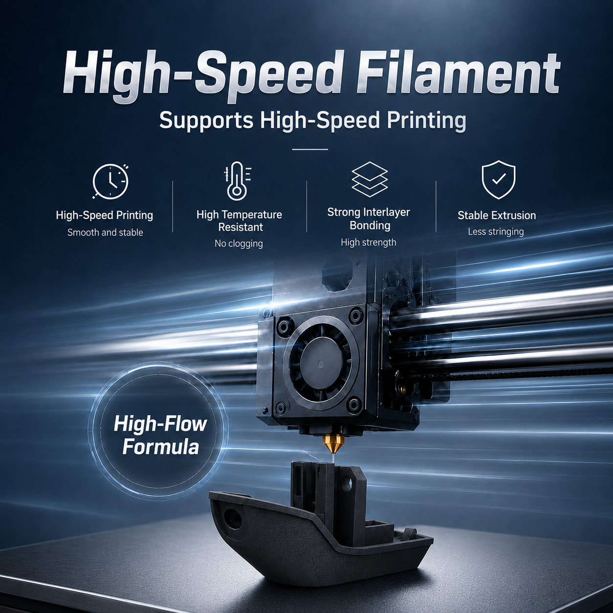 Filadock ABS-CF Filament 1.75mm – 15% Carbon Fiber Reinforced ABS for Engineering & Functional 3D Printing
