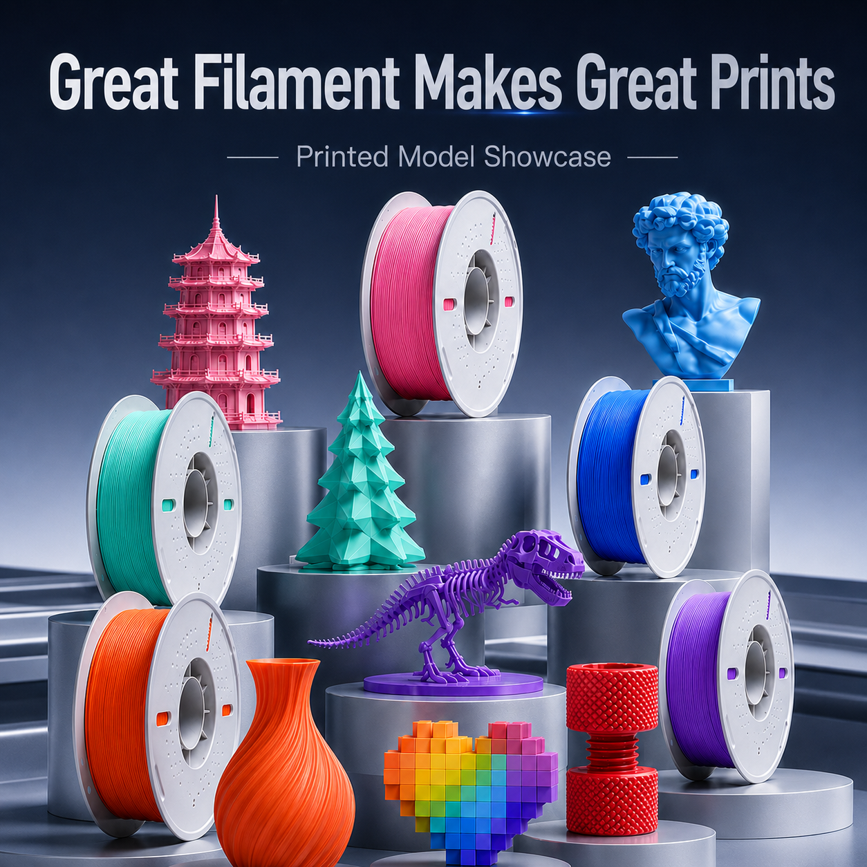 Filadock High Speed PETG Filament 1.75mm – Tough & Durable PETG for Functional 3D Printing