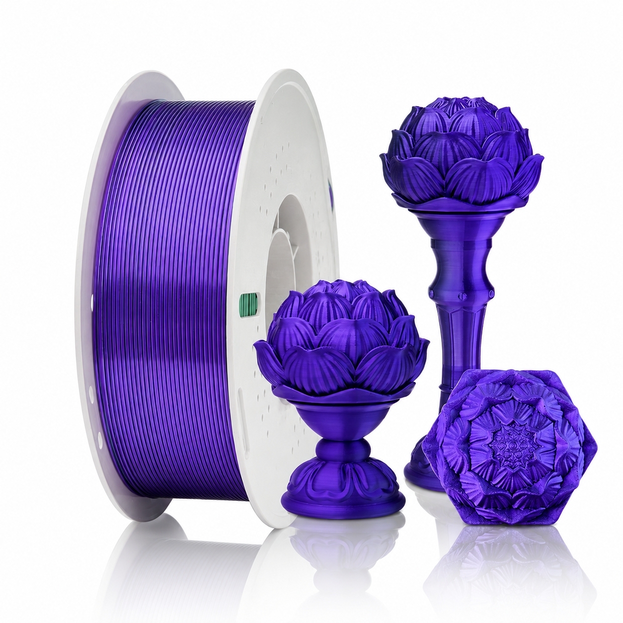 Filadock Silk Dual Color & Tri-Color PLA+ Filament 1.75mm | High-Speed Coextrusion Silk PLA for Stunning 3D Prints