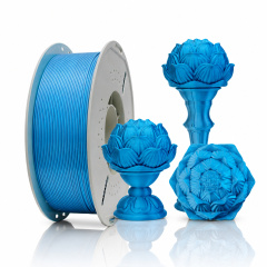 Silk Blue-Silver