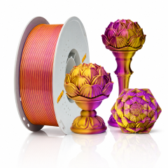 Silk Purple-Gold