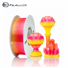 Crystal Red Yellow Orange