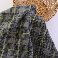 Check Woolen Spun Tweed Fabric for Suits & Coats,Andongyuan,Check Woolen Spun Tweed Fabric for Suits & Coats