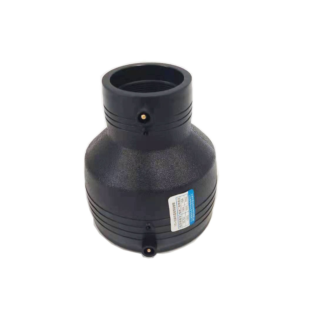 Electrofusion Fittings  HDPE Coupler Variable Diameter Pipe Joint for Water and Gas,Yuhan,PE100 HDPE Electrofusion Reducer Electrofusion Reducing Coupler Polyfusion Pipe fittings Connectors
