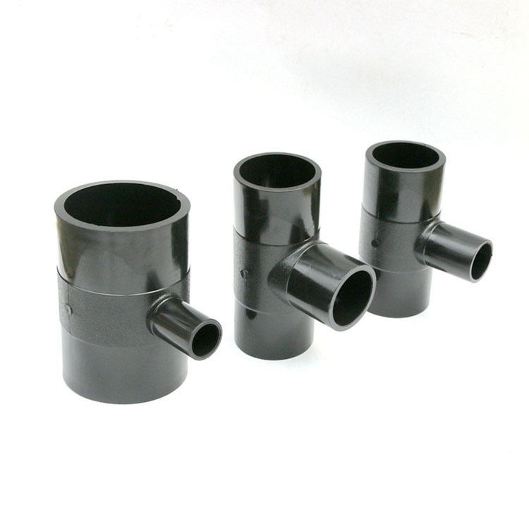 Hot Selling Hdpe Butt Fusion Reducing Tee Pipe Fittings 3 Way Tee Connector,Yuhan,Hot Selling Hdpe Butt Fusion Reducing Tee Pipe Fittings 3 Way Tee Connector