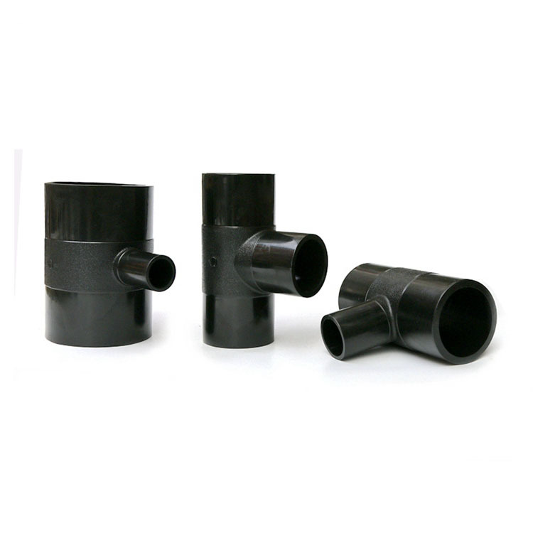 Hot Selling Hdpe Butt Fusion Reducing Tee Pipe Fittings 3 Way Tee Connector,Yuhan,Hot Selling Hdpe Butt Fusion Reducing Tee Pipe Fittings 3 Way Tee Connector