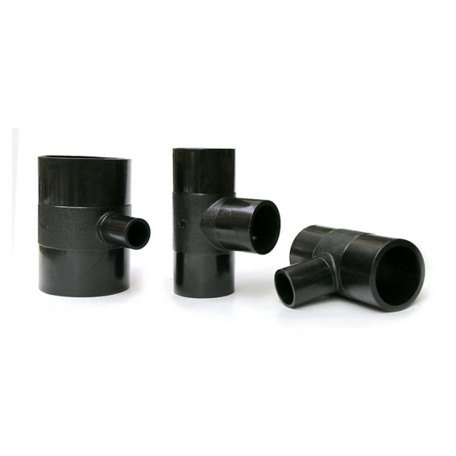 Hot Selling Hdpe Butt Fusion Reducing Tee Pipe Fittings 3 Way Tee Connector,Yuhan,Hot Selling Hdpe Butt Fusion Reducing Tee Pipe Fittings 3 Way Tee Connector