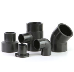 Pe100 HDPE Water Pipe Fittings Flange Reducing Tee Female Adapter Coupler Butt fusion Tee Elbow for Water Supply,Yuhan,Pe100 HDPE Water Pipe Fittings Flange Reducing Tee Female Adapter Coupler Butt fusion Tee Elbow for Water Supply