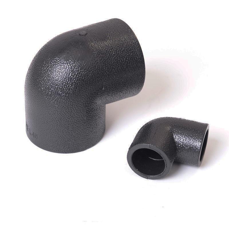 HDPE pipe fittings HDPE 90 degree elbow HDPE socket fusion equal elbow,Yuhan,HDPE pipe fittings HDPE 90 degree elbow HDPE socket fusion equal elbow